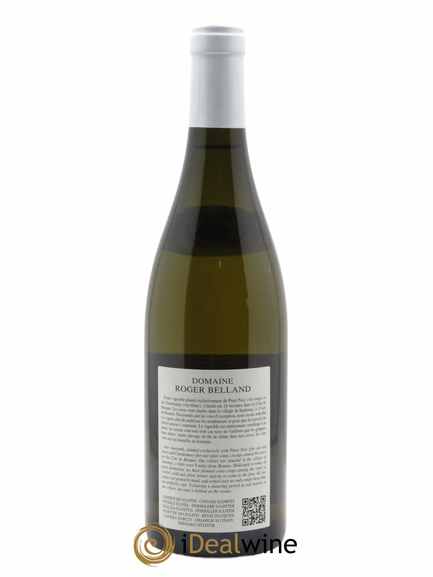 Puligny-Montrachet 1er Cru Les Champs-Gains Roger Belland (Domaine)  2021 - Lot de 1 Bouteille