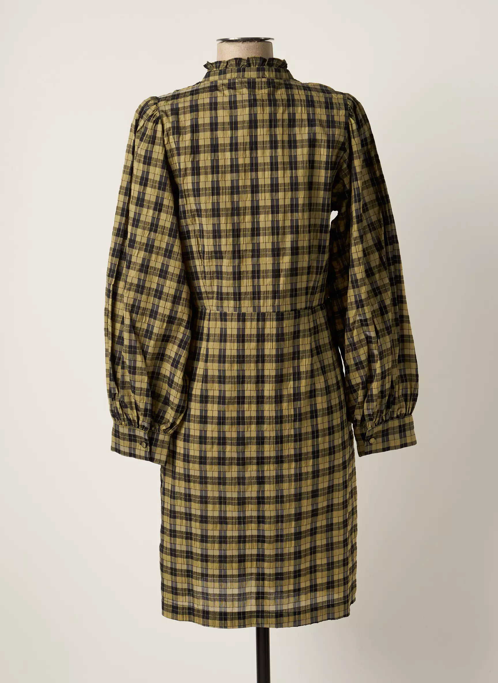 Second Female Robes Mi Longues Femme couleur vert