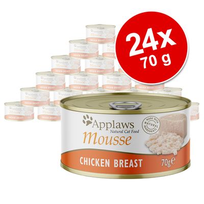 Sparpaket Applaws Mousse 24 x 70 g