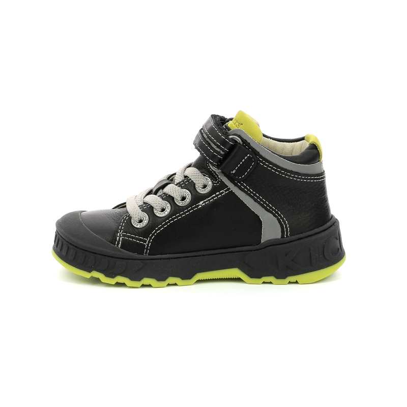 Sneakers hautes cuir Kick Teen