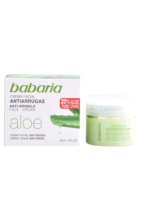 Babaria  Aloe Vera Antiarrugas Creme Babaria 50 ml