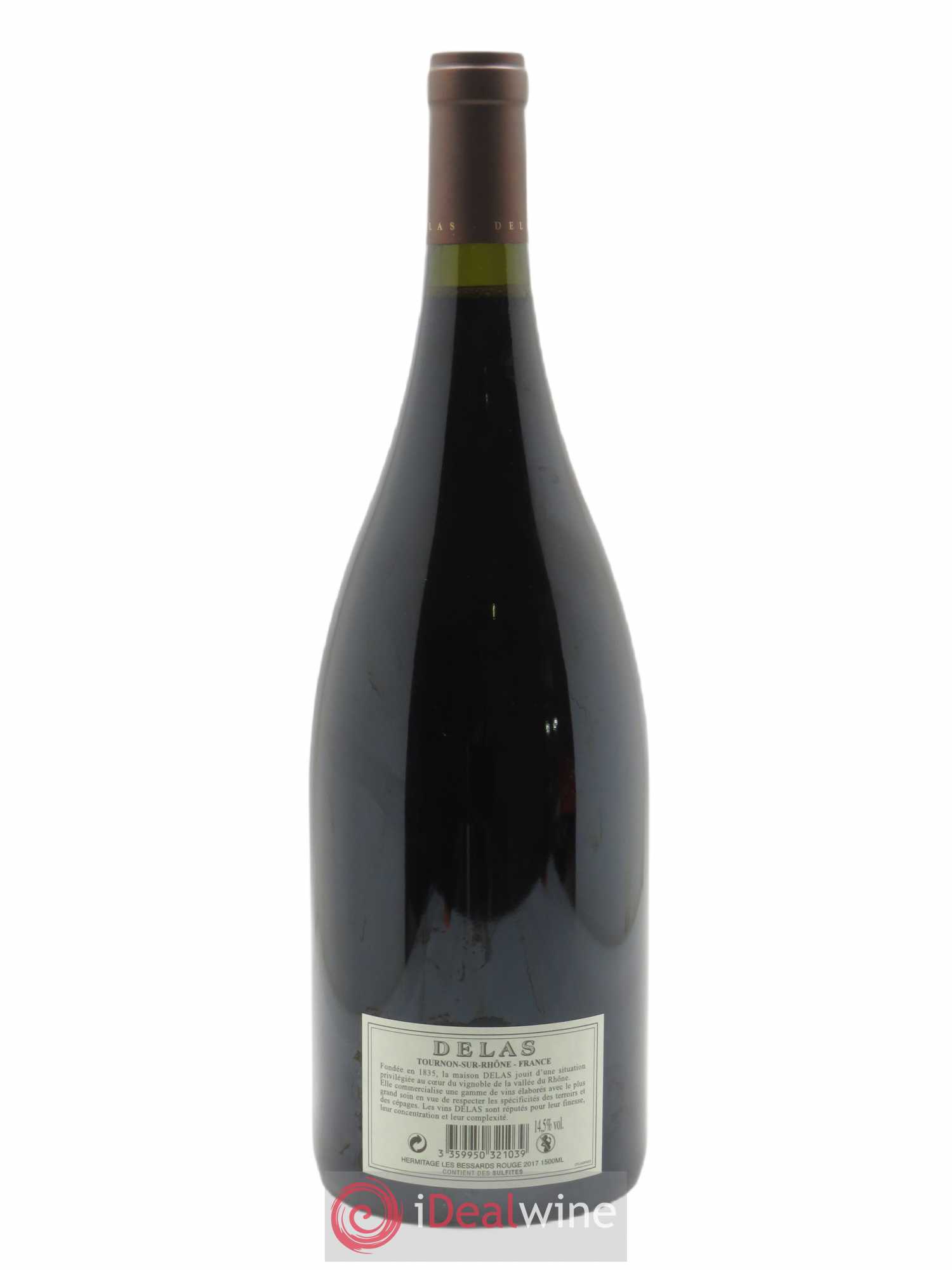 Hermitage Les Bessards Delas Frères  2017 - Lot de 1 Magnum