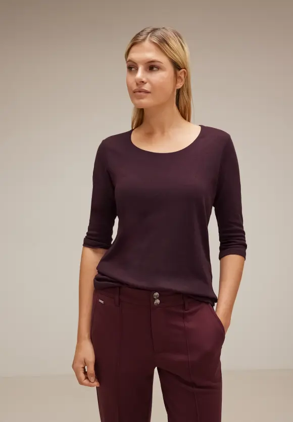 Street One Shirt in Unifarbe