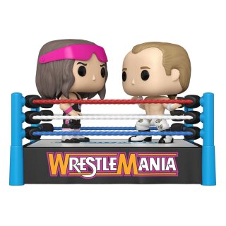WWE POP Moment! Vinyl Figuren 2er-Pack Bret Hart vs Shawn Michaels 9 cm