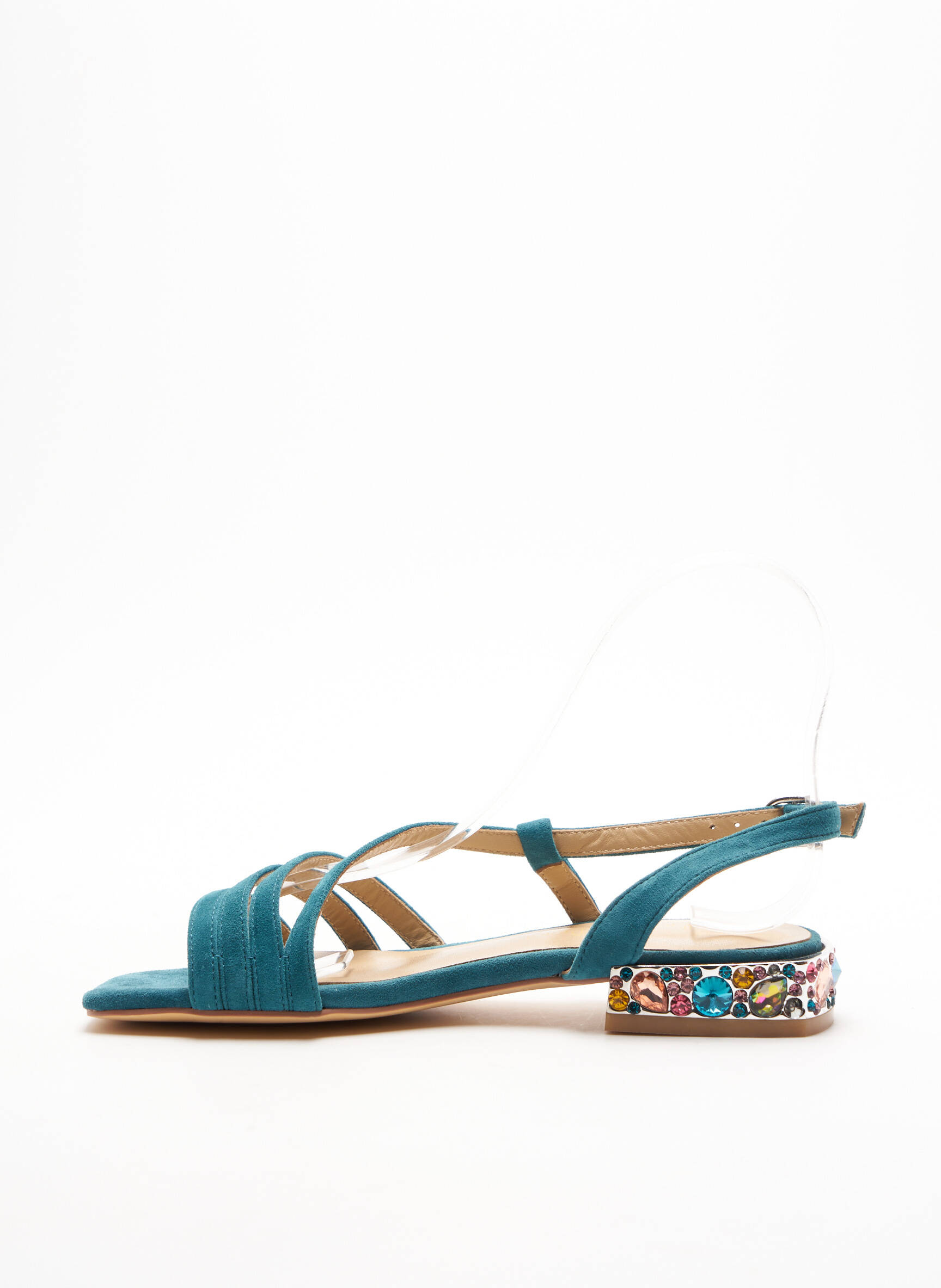 Alma En Pena Sandales Nu Pieds Femme couleur bleu
