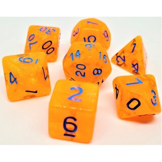 Würfelset Galaxy: Pumpkin (7)