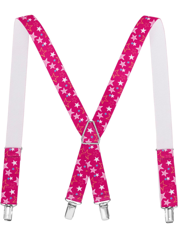 Playshoes Hosenträger Sterne in Pink günstig kaufen