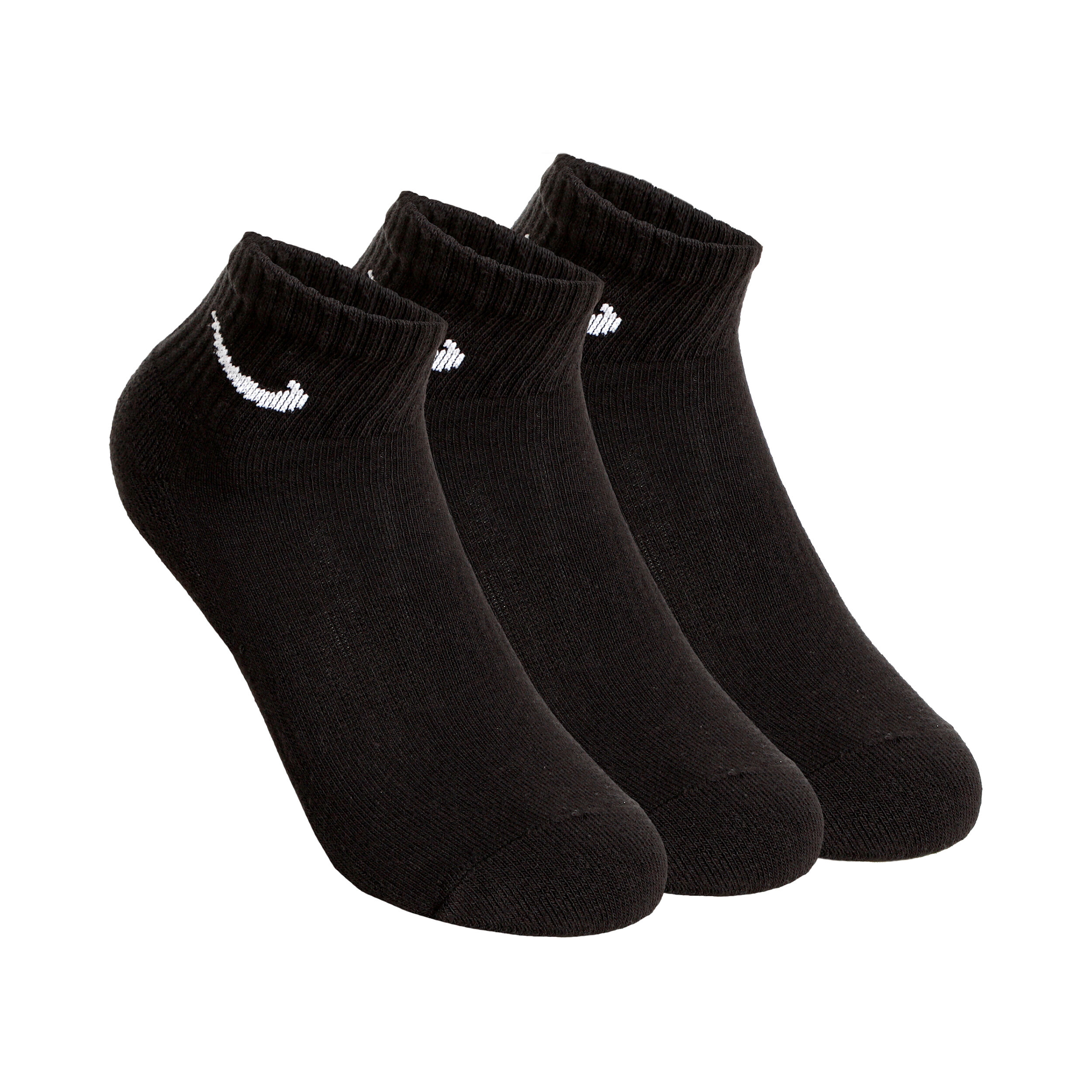 Everyday Lightweight Sportsocken 3er Pack - Schwarz, Weiß
