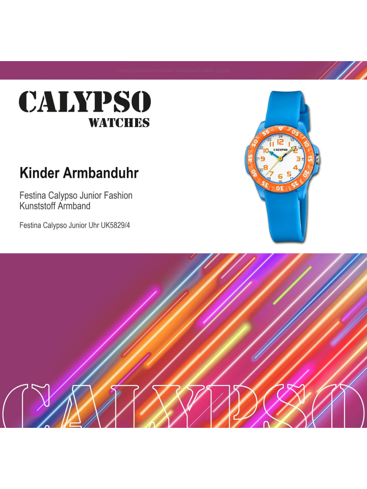 Calypso Analog-Armbanduhr Calypso Junior blau klein (ca. 29mm) günstig kaufen onesize