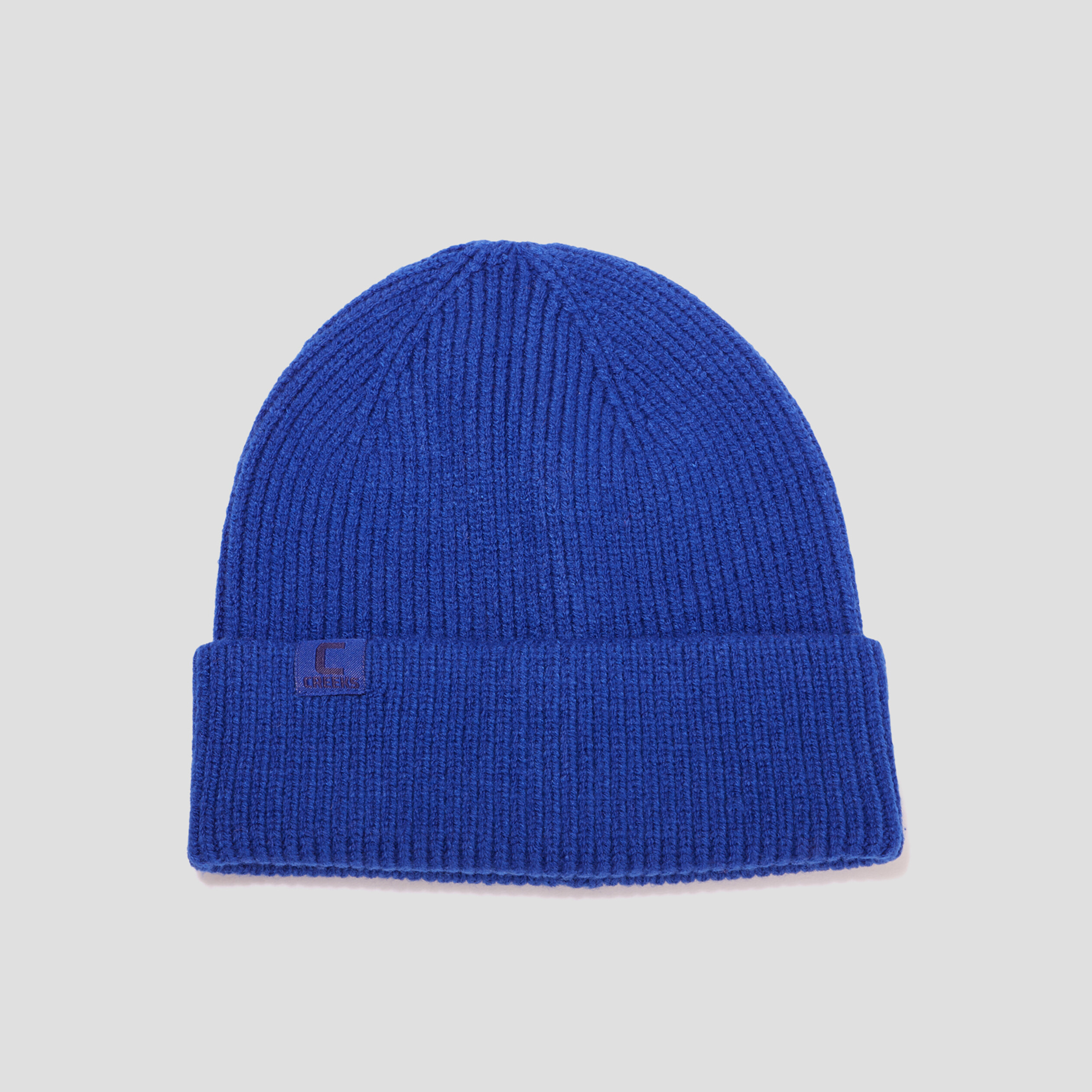 Bonnet tricoté Creeks bleu roi femme | La Halle