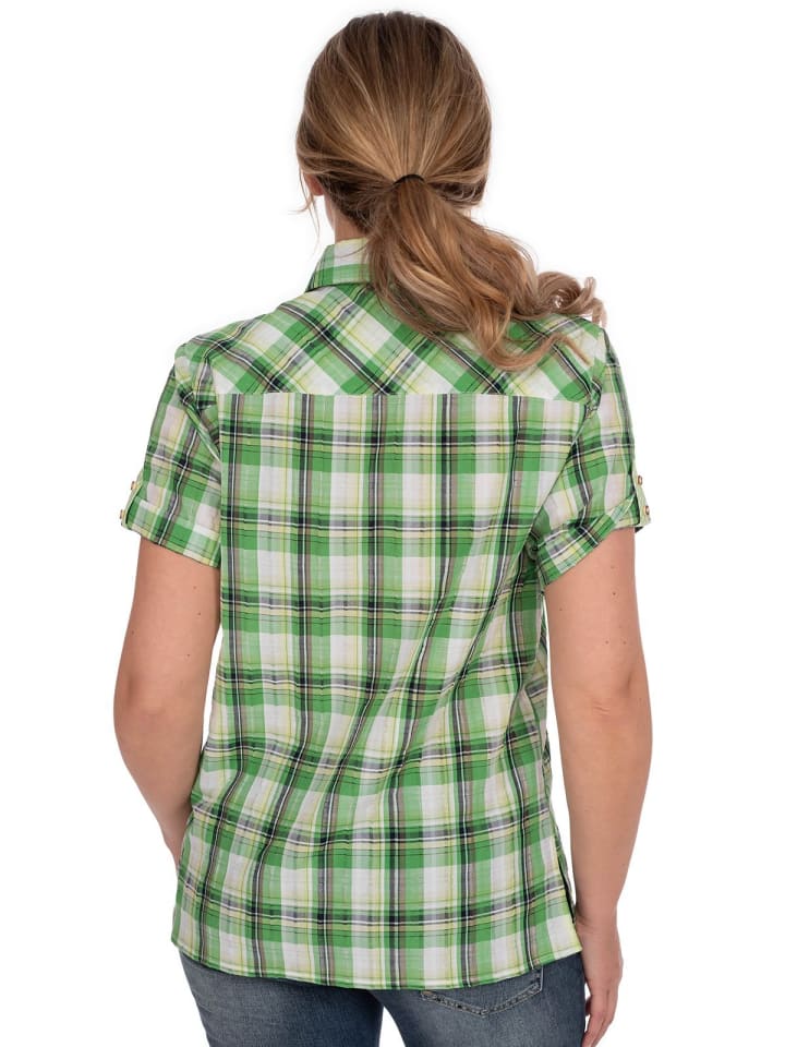 OS-Trachten Bluse 451007-3199 in giftgrün günstig kaufen