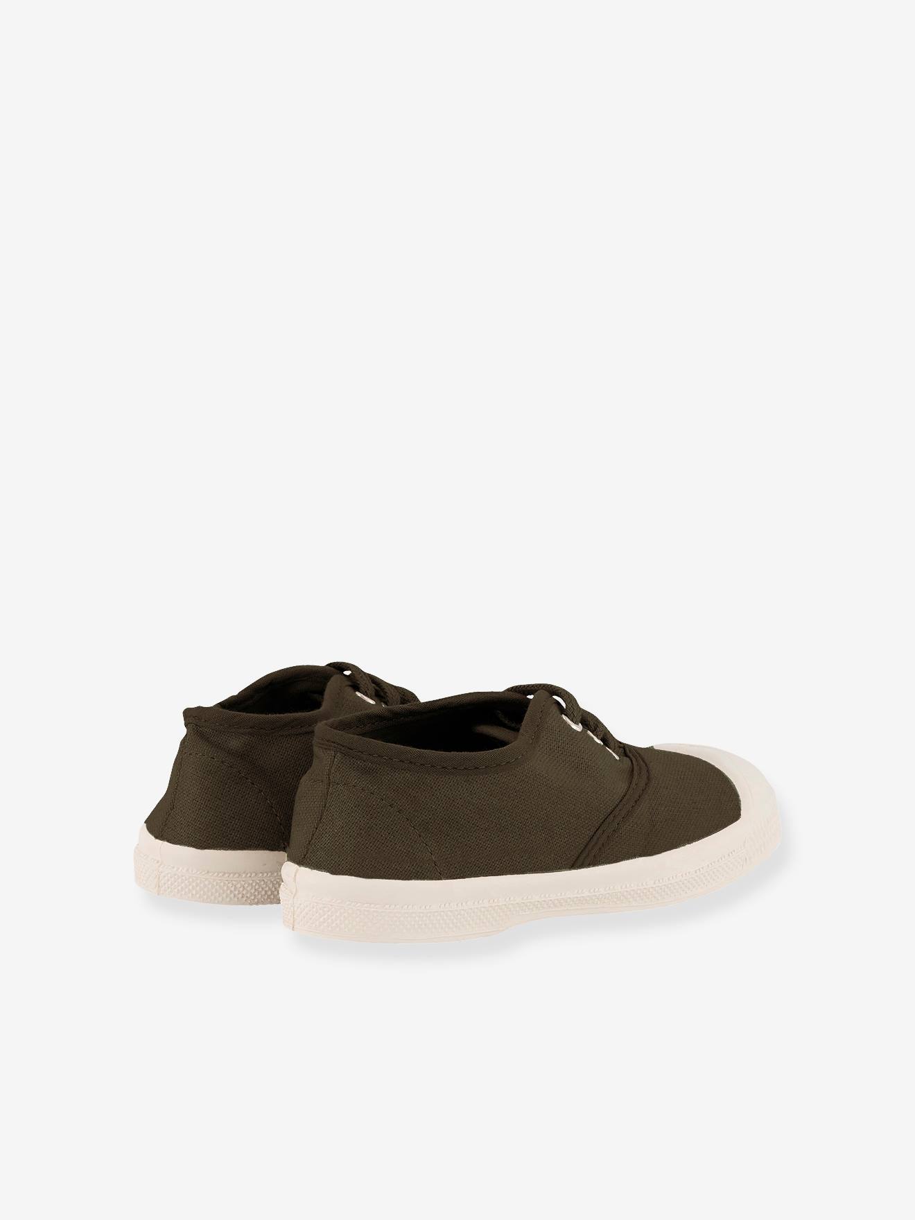 Tennis à lacets coton enfant BENSIMON® marine