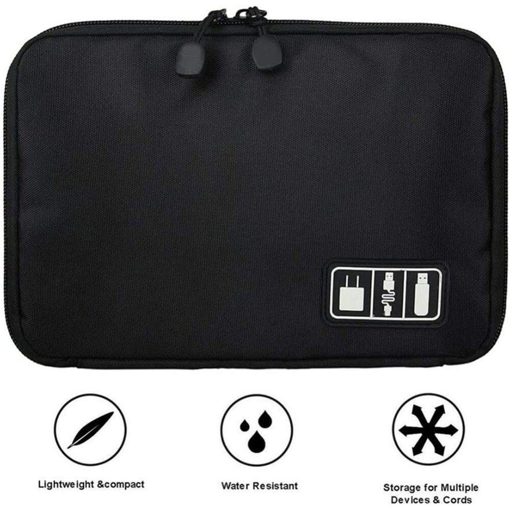 Gravizone Tablettasche Kabeltasche Kabel Organizer Bag (1x Kabeltasche)