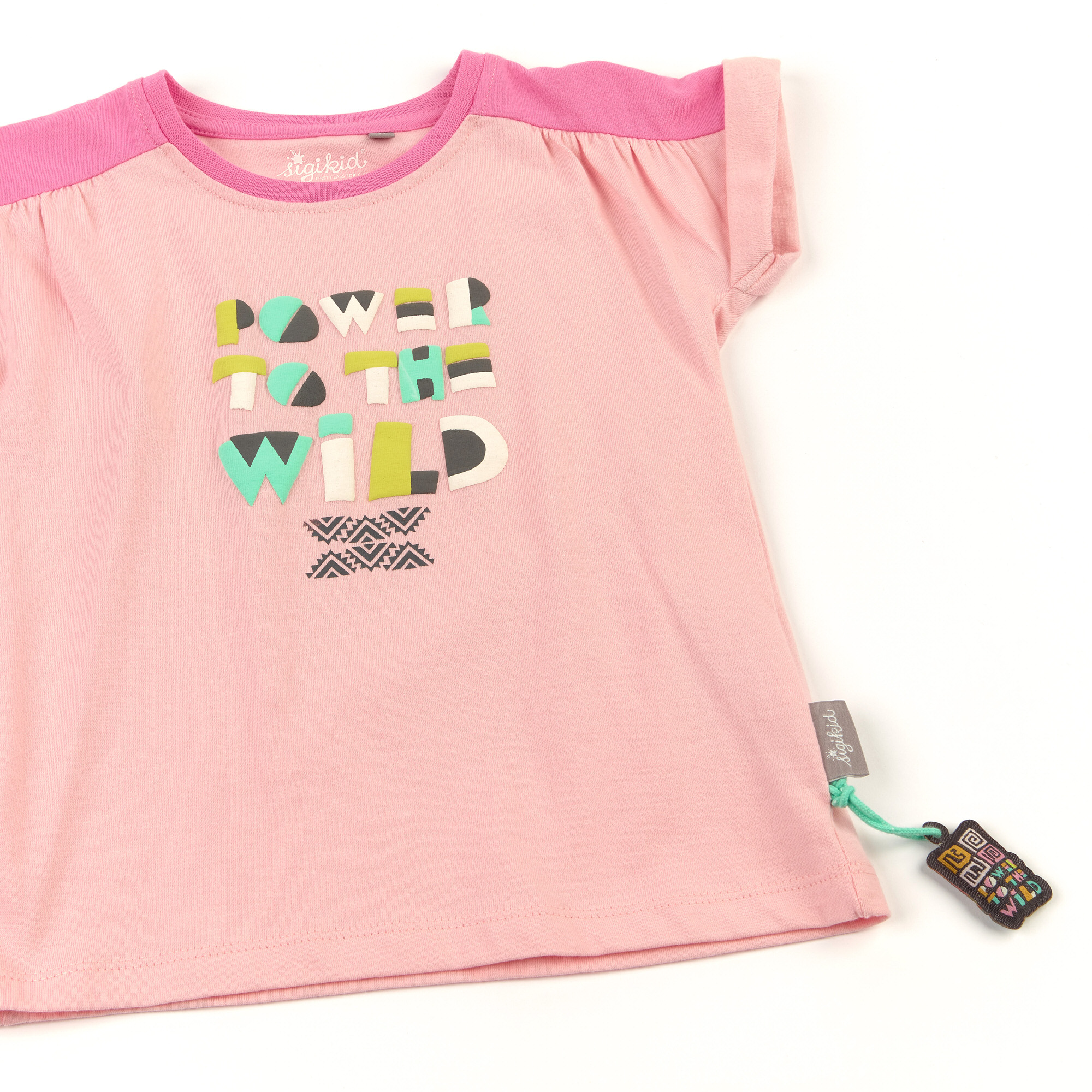 Rosa Mädchen T-Shirt