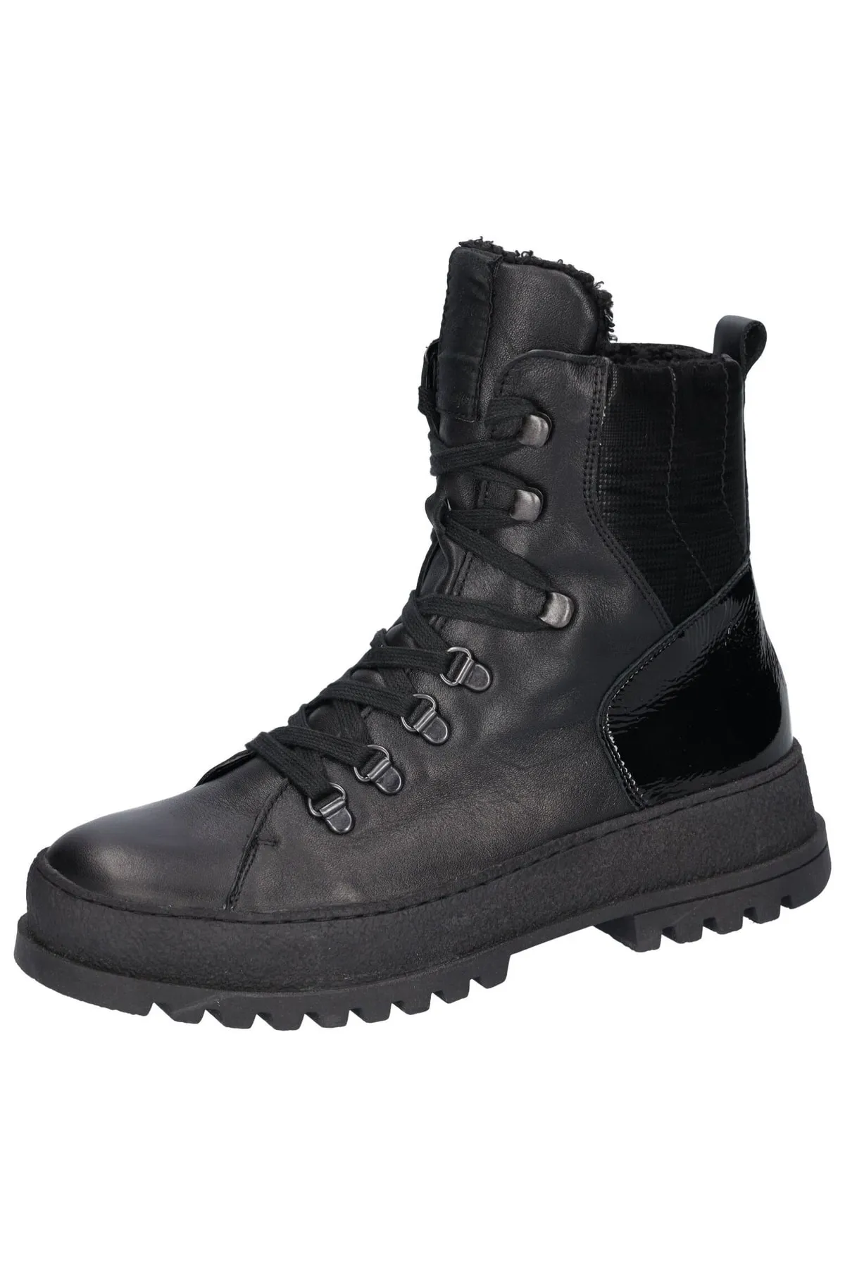 Waldläufer  Stiefelette - Schwarz - Blockabsatz