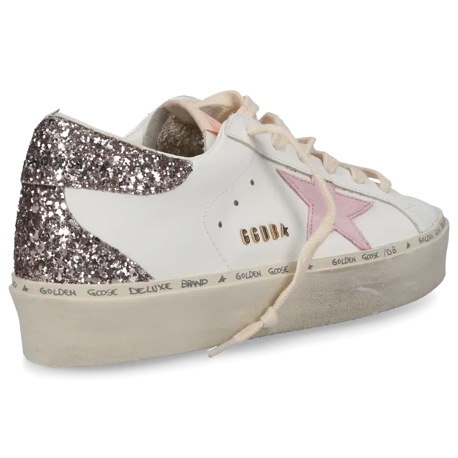 Golden Goose - Sneaker low HI STAR CLASSIC Kalbsleder - weiß