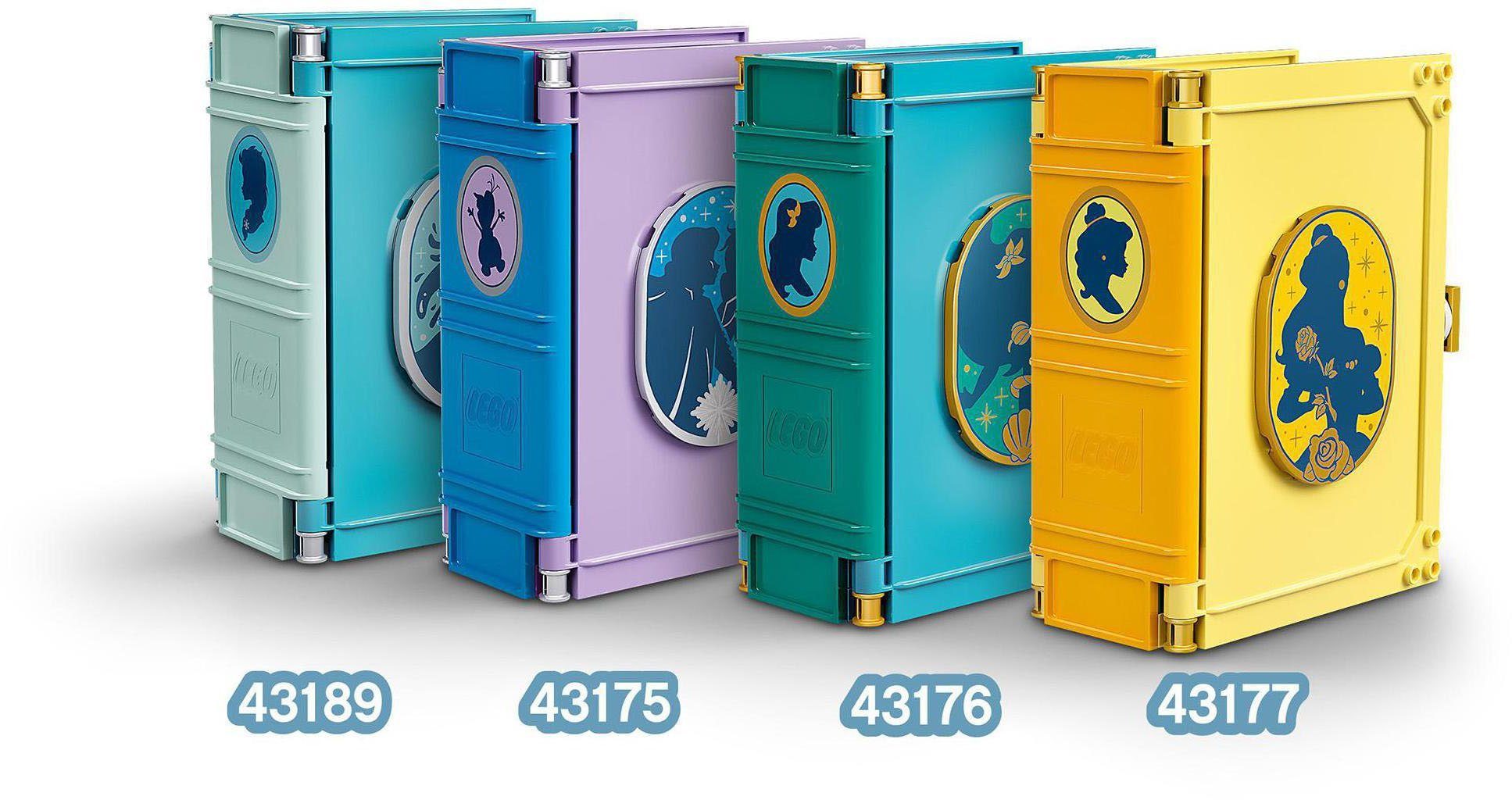 LEGO® Konstruktionsspielsteine Elsas Märchenbuch (43189), LEGO®  Frozen, (125 St), Made in Europe