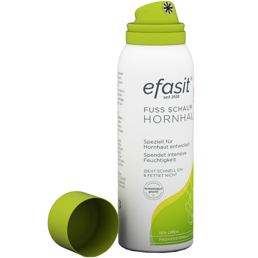 EFASIT Fuß Schaum Hornhaut  125 ml  Schaum