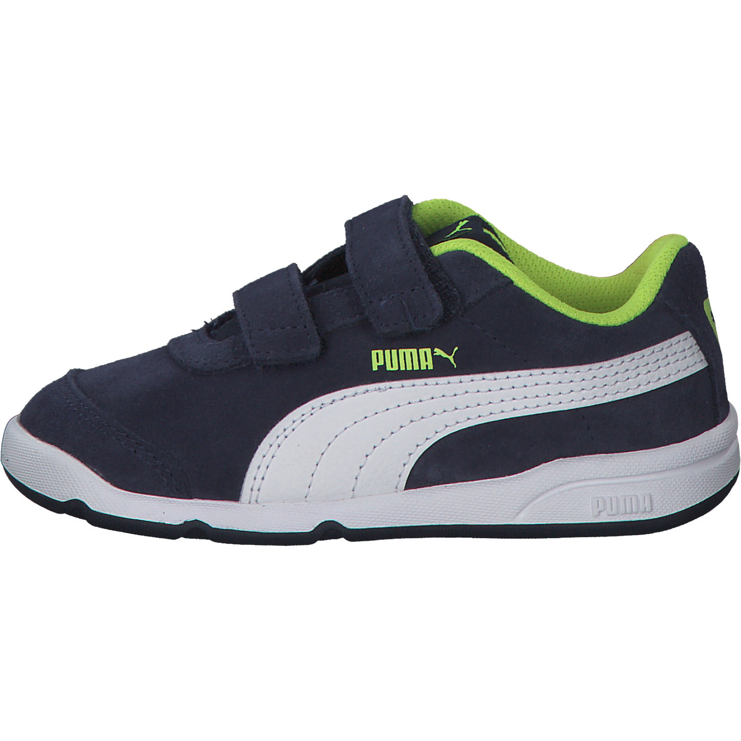 Puma Stepfleex 2 SD V Inf 371231, Halbschuhe (Kinder), Kinder, Blau/Lime