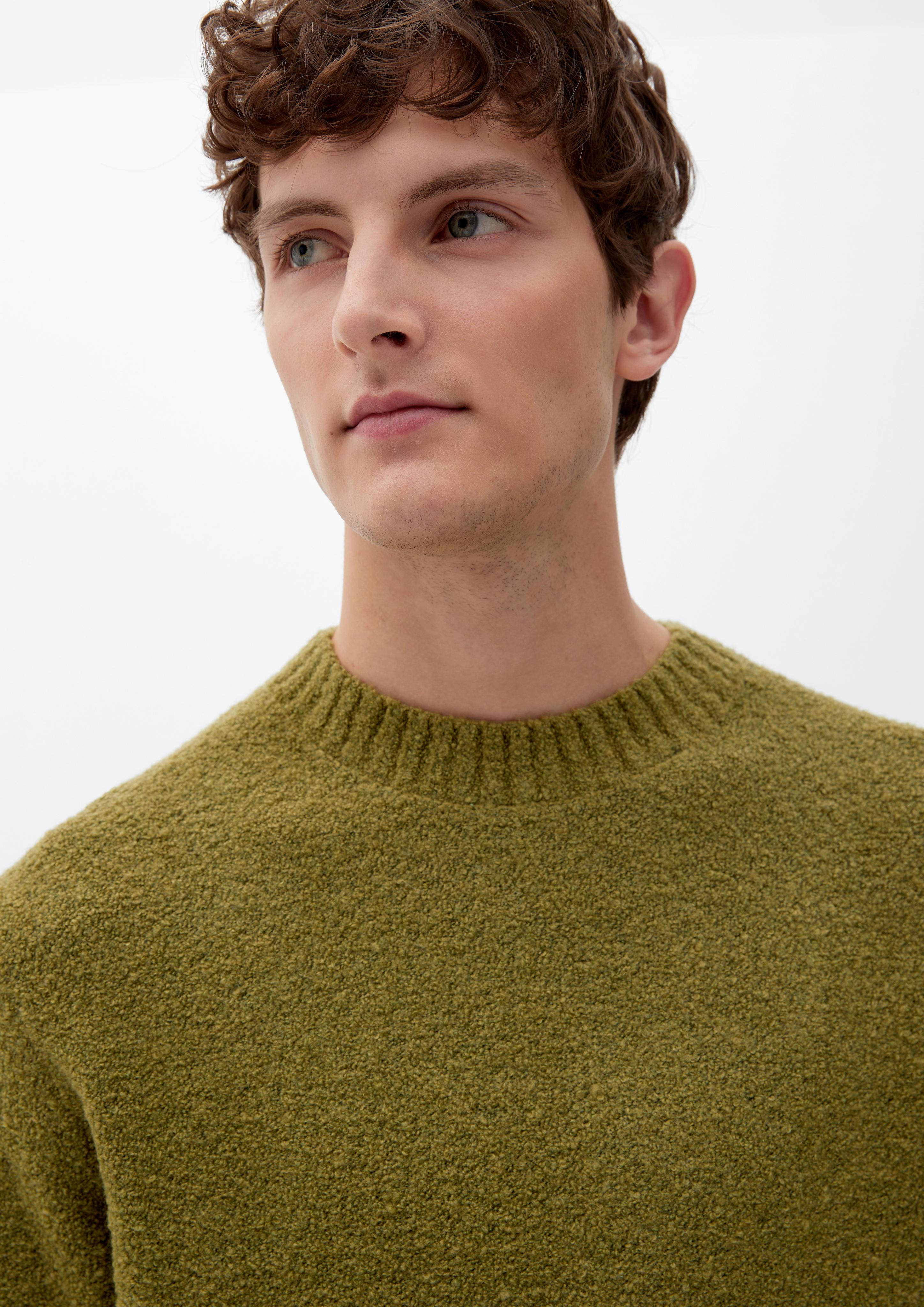 Wollmix-Pulli aus Bouclé  2118069-7711