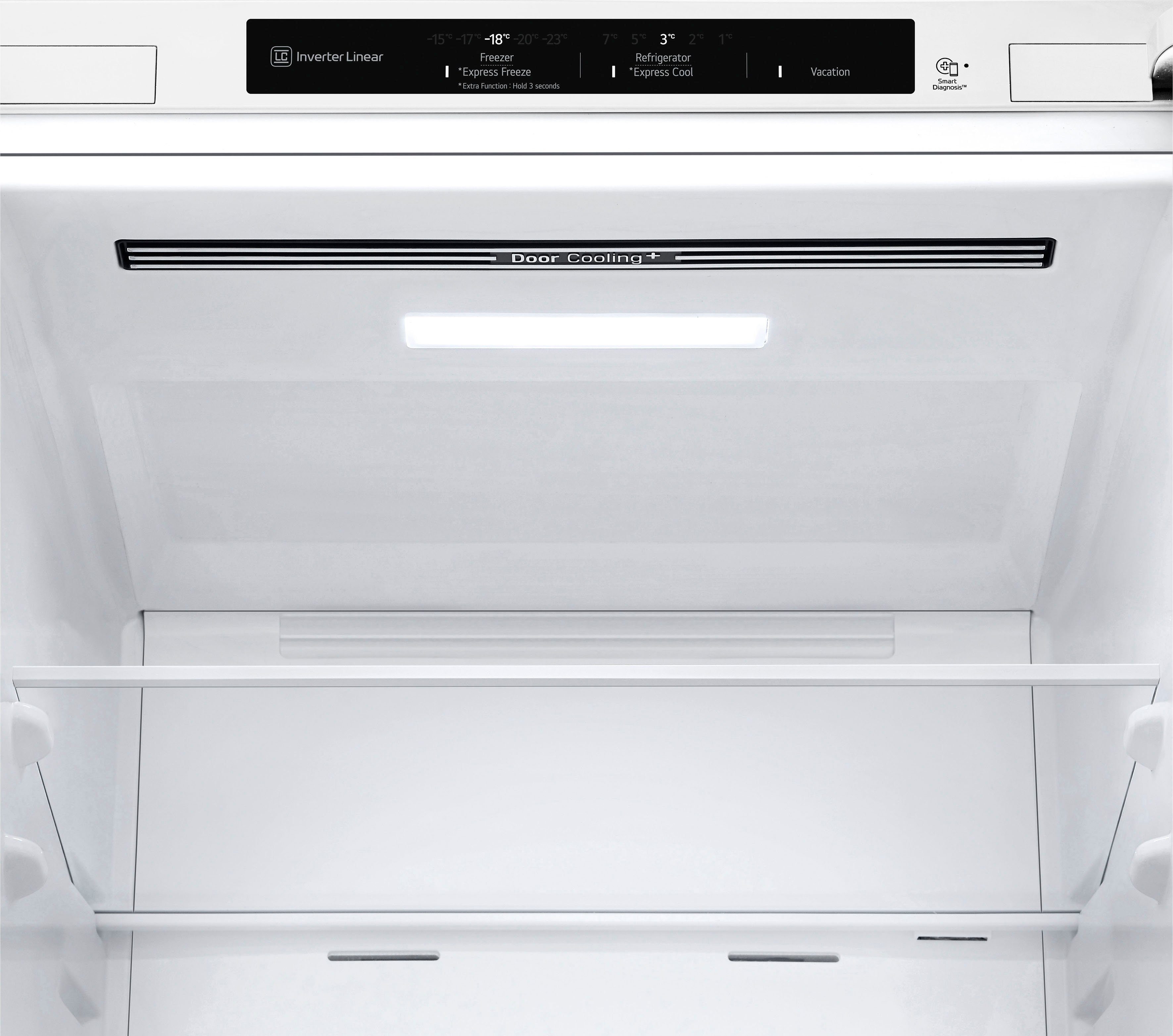 LG Kühl-/Gefrierkombination Serie 6 GBP62SWNAC, 203 cm hoch, 59,5 cm breit, 4 Jahre Garantie inklusive