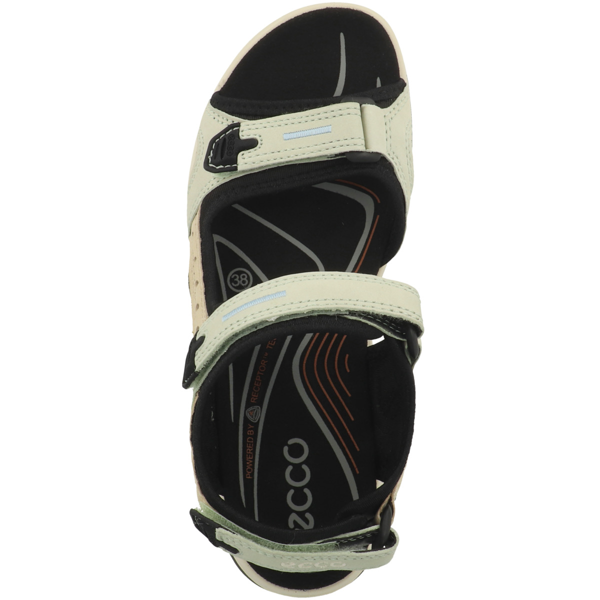 Ecco Offroad Trekkingsandale hellgruen