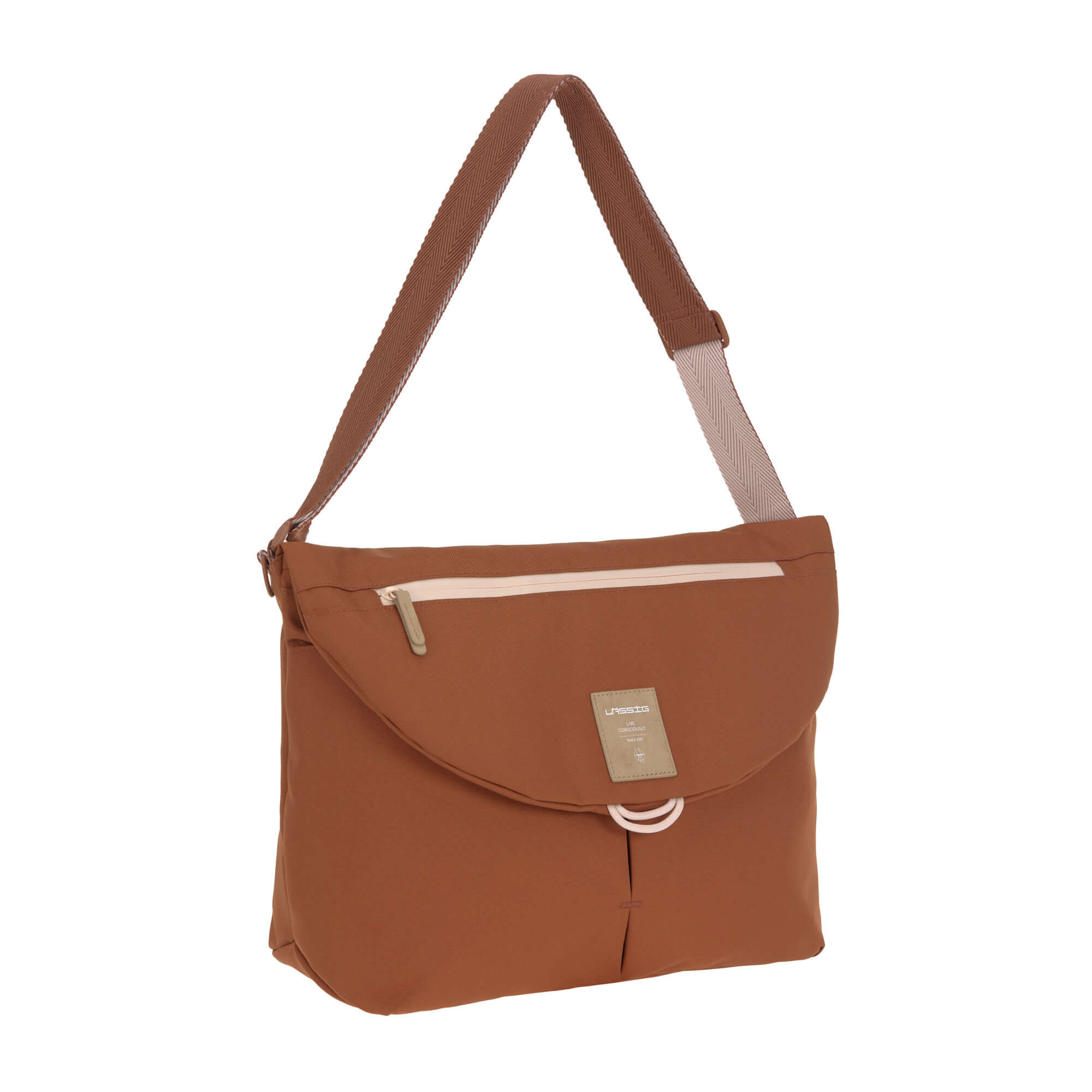 Wickeltasche - Green Label Manu Messenger Bag, Rust