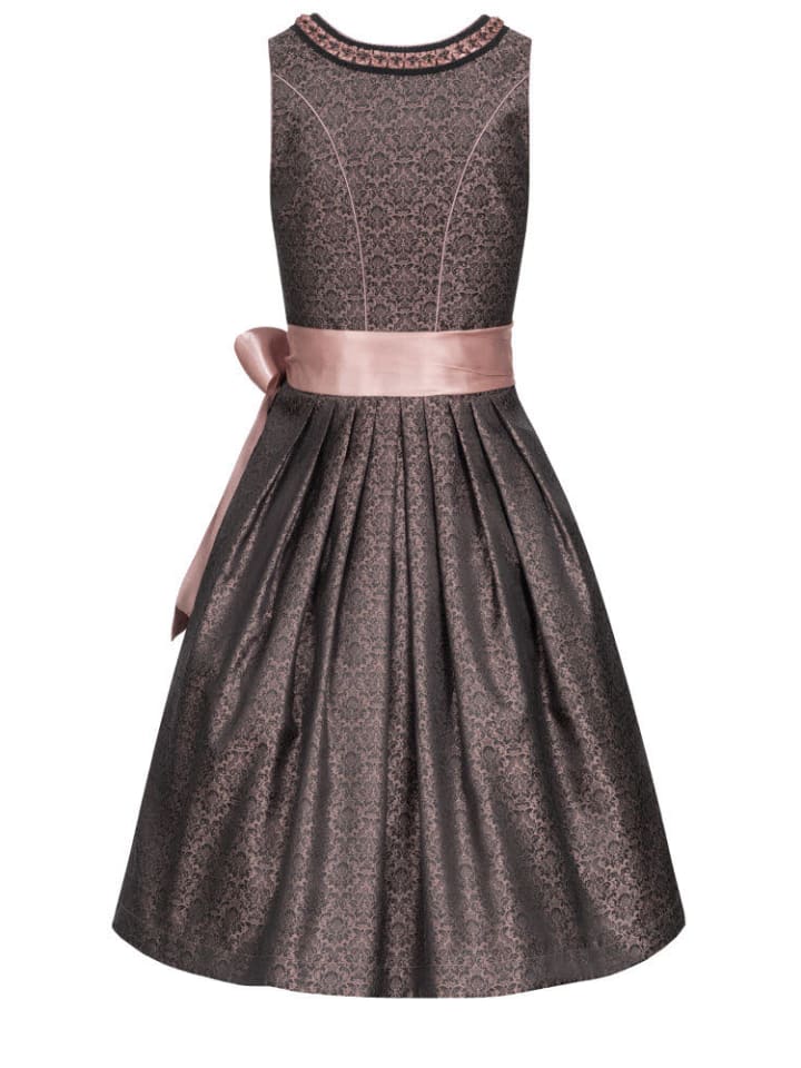 Nübler Dirndl midi Selina in Schwarz günstig kaufen