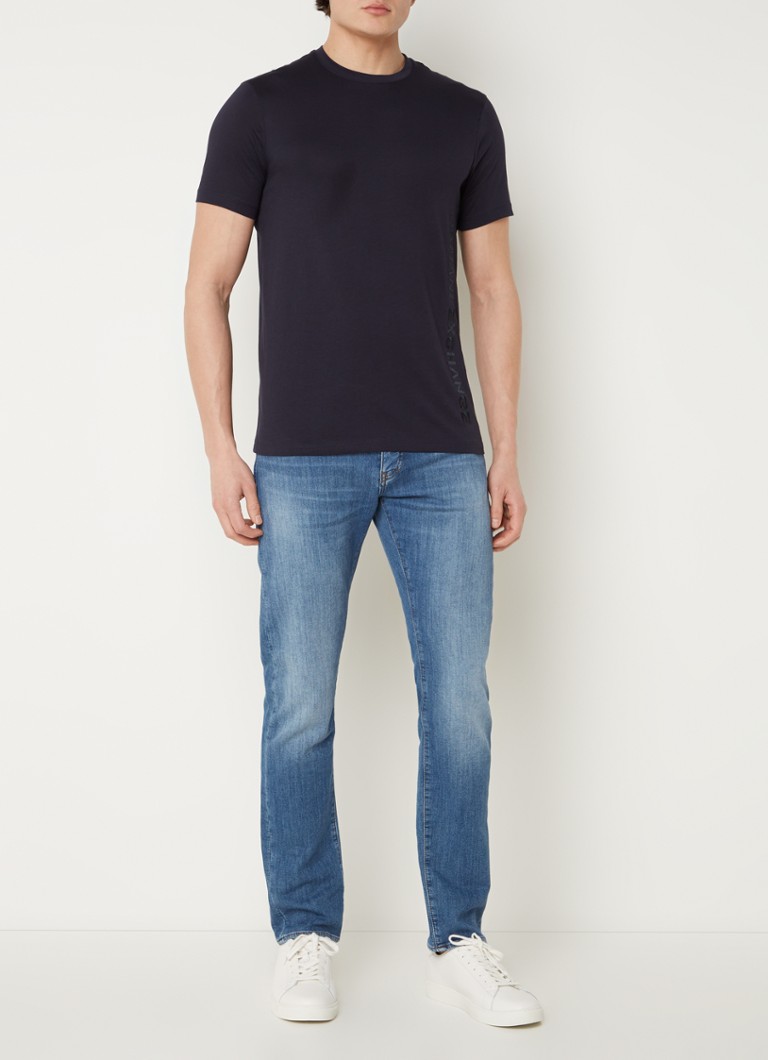 Armani Exchange T-krekls ar izšuvumu no logotipa