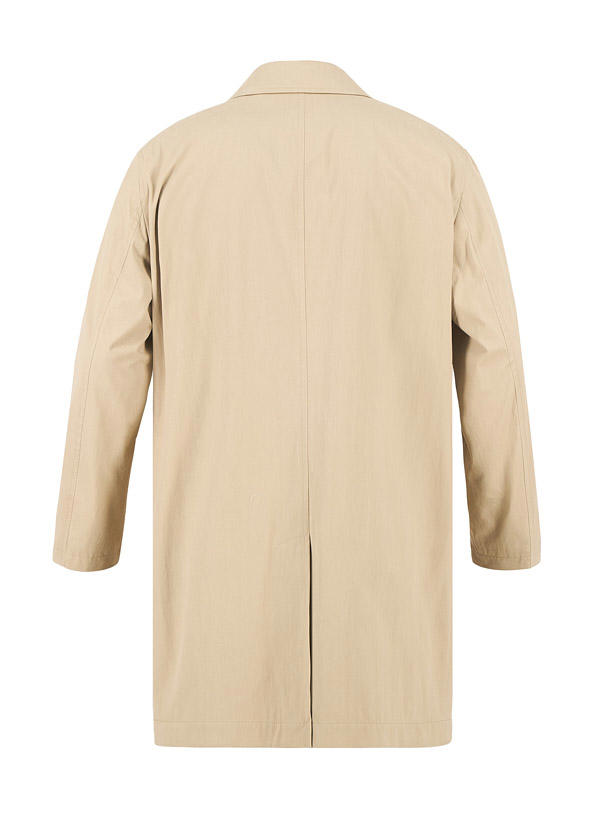 BOSS Black, Mantel Clark, Relaxed Fit, Baumwolle-Stretch, beige