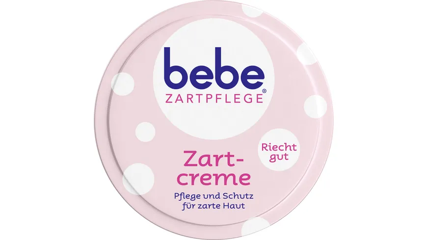 bebe ZARTPFLEGE Zartcreme Pflege und Schutz für zarte Haut
