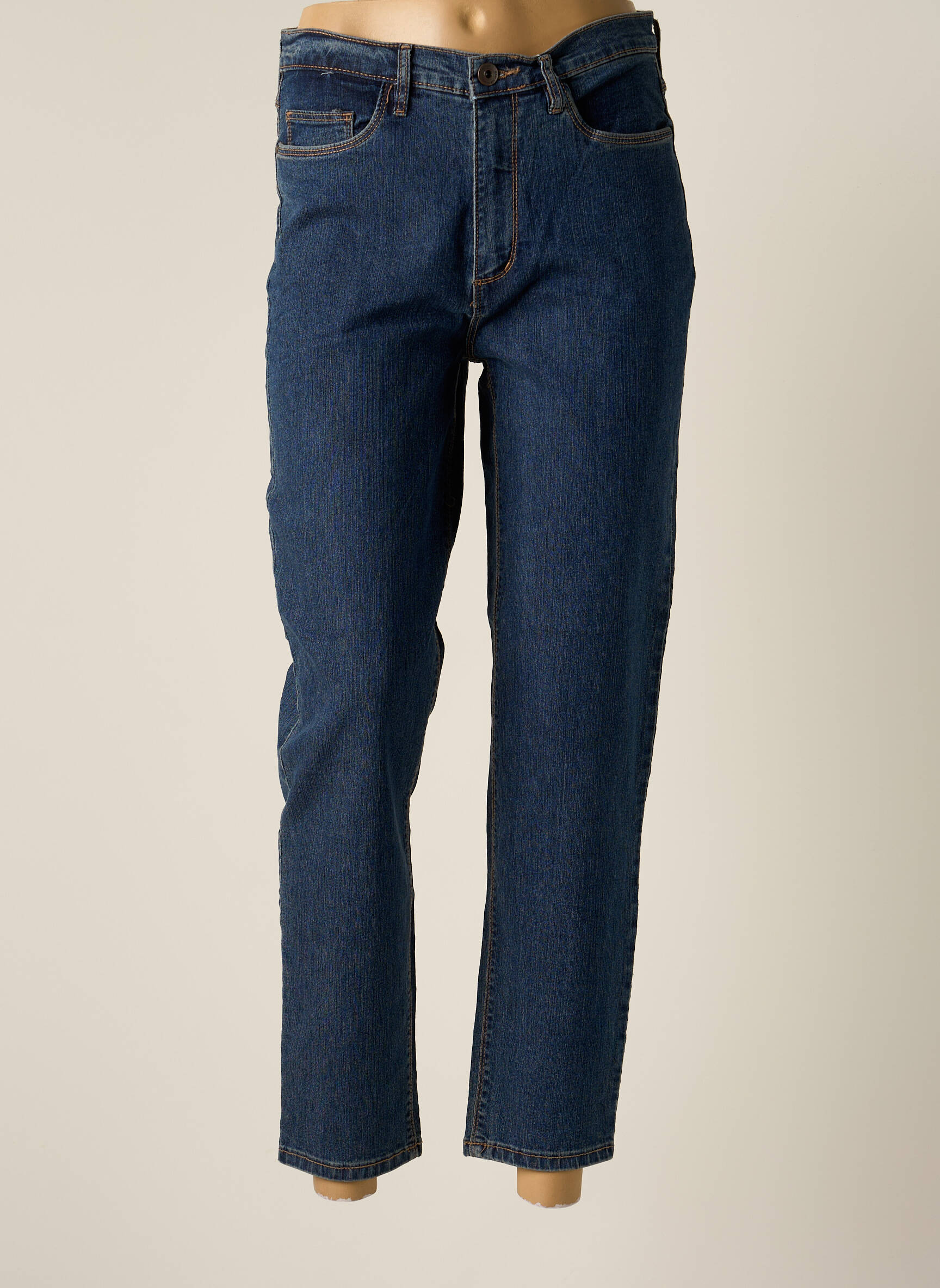 Stooker Jeans Coupe Droite Femme couleur bleu