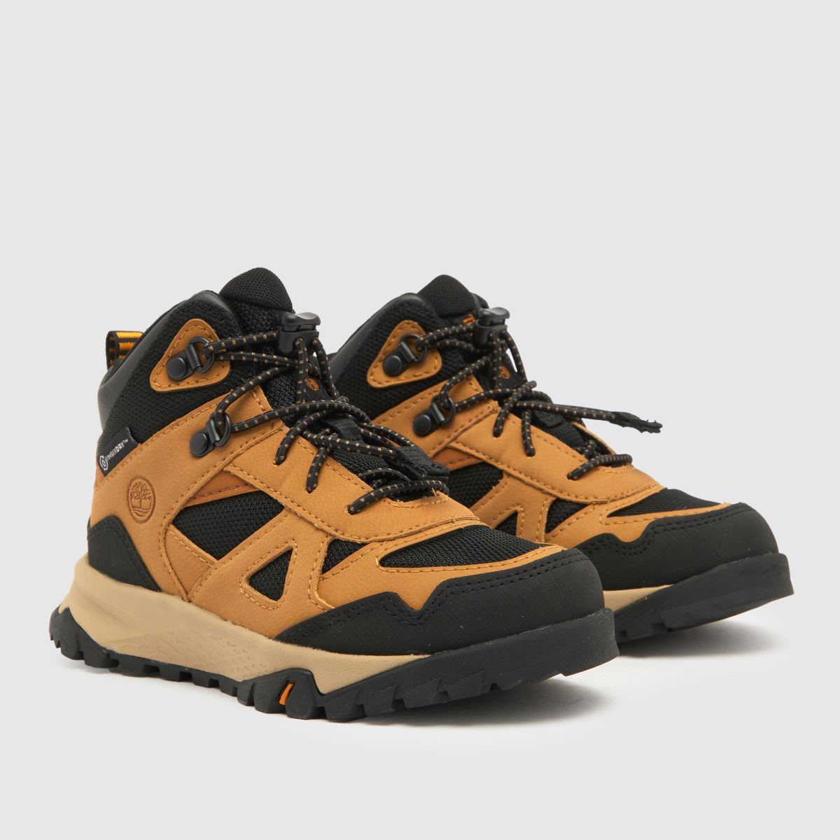 Timberland Lincoln Peak fiú kisgyermek csizma barna színben