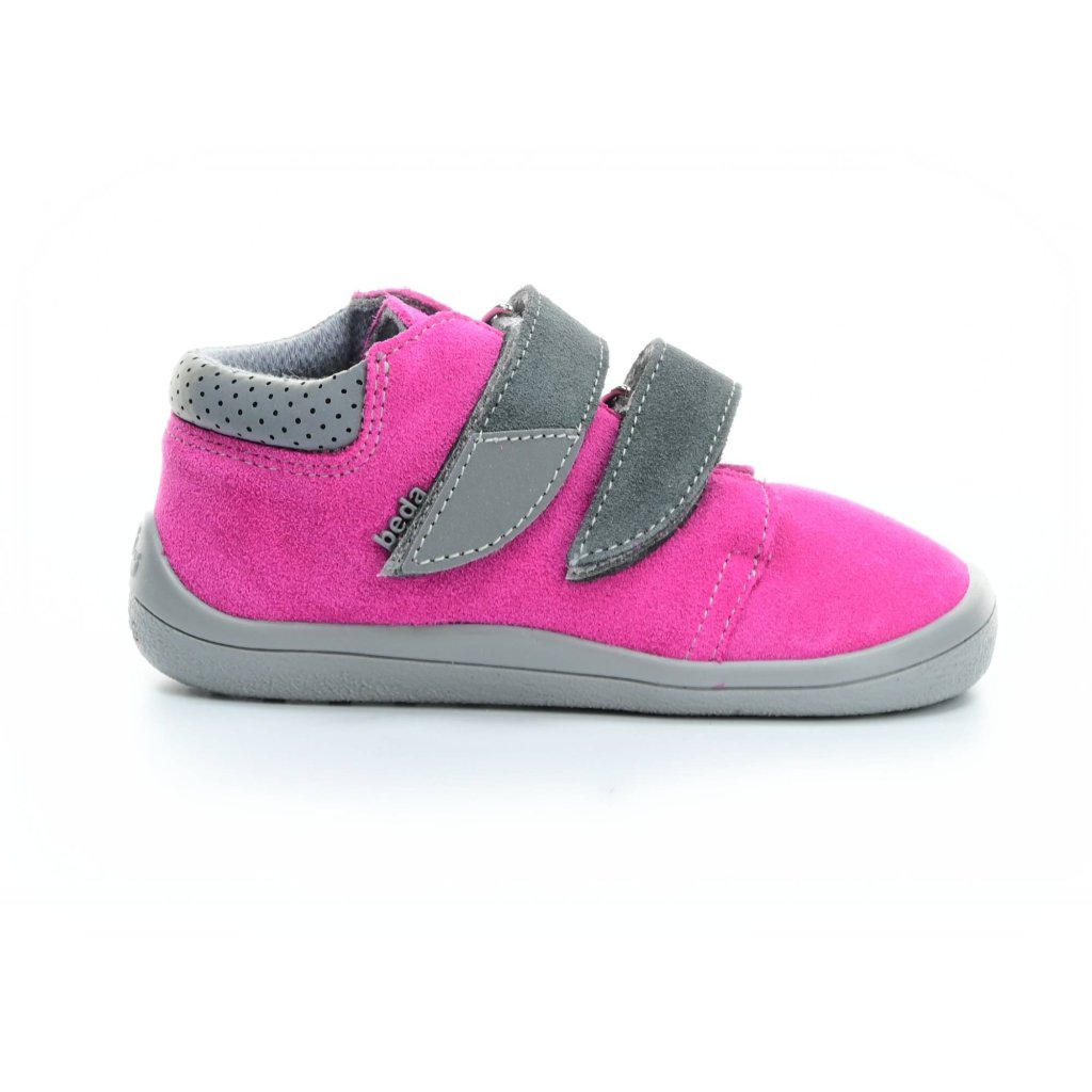 Beda Rebecca mit Membran (BF 0001/W/M) dunkelrosa Barfuß-Stiefeletten