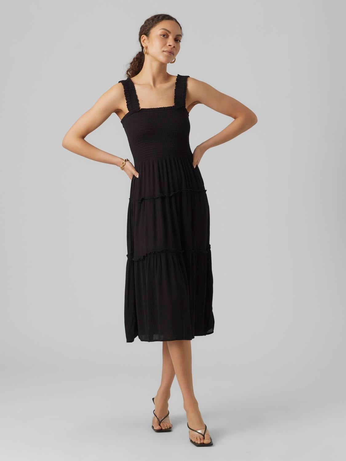 VMMENNY Langes Kleid