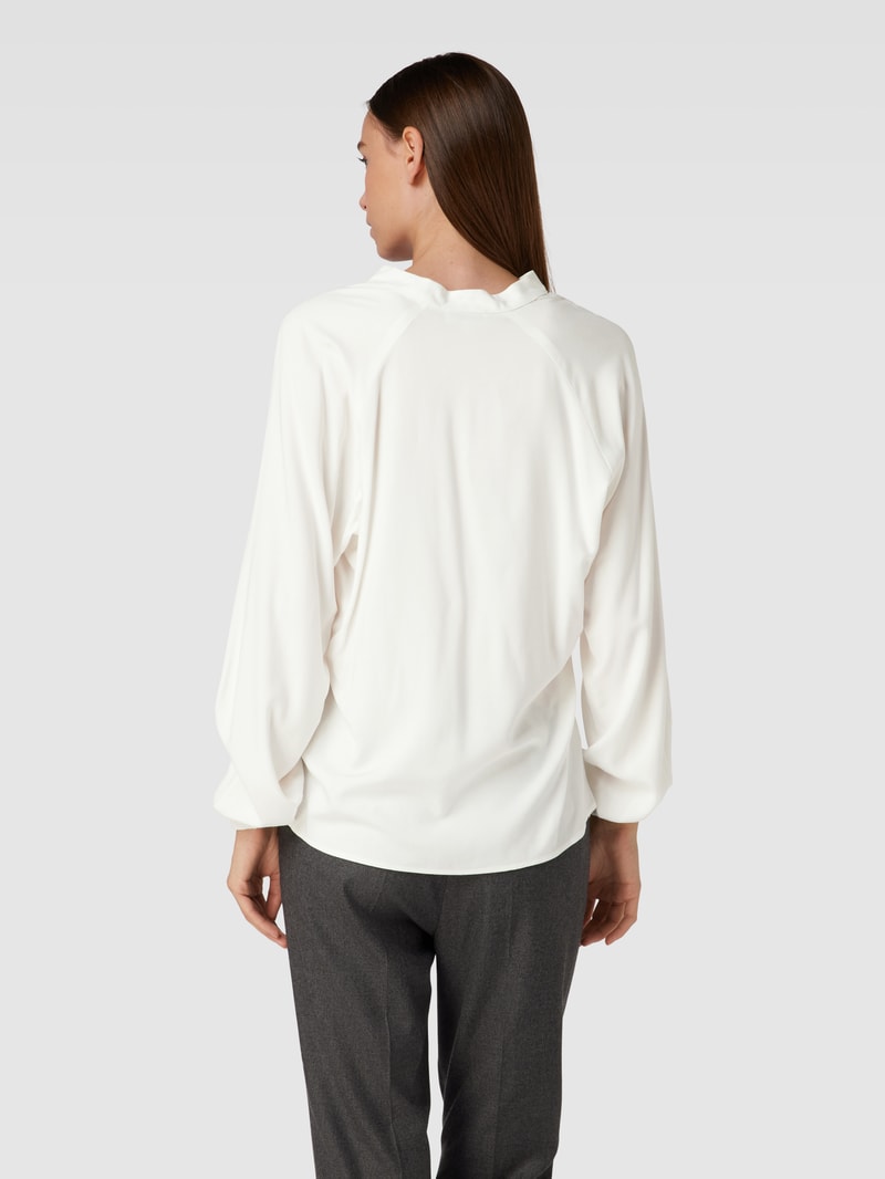 Bluse aus Viskose in offwhite