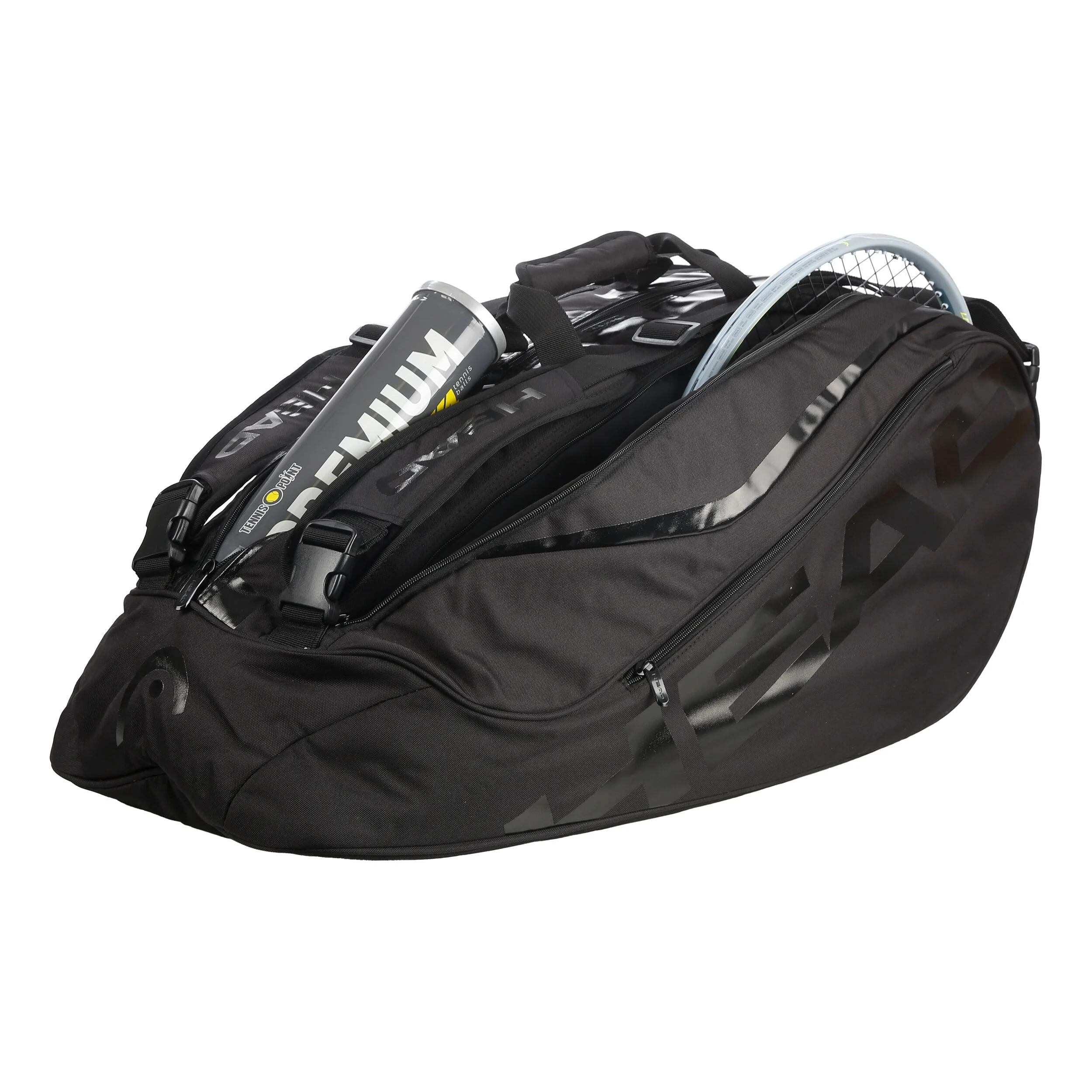 Team 12R Monstercombi Schlägertasche Special Edition - Schwarz