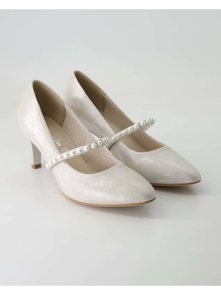 Tamaris Klassische Pumps in Silber günstig kaufen