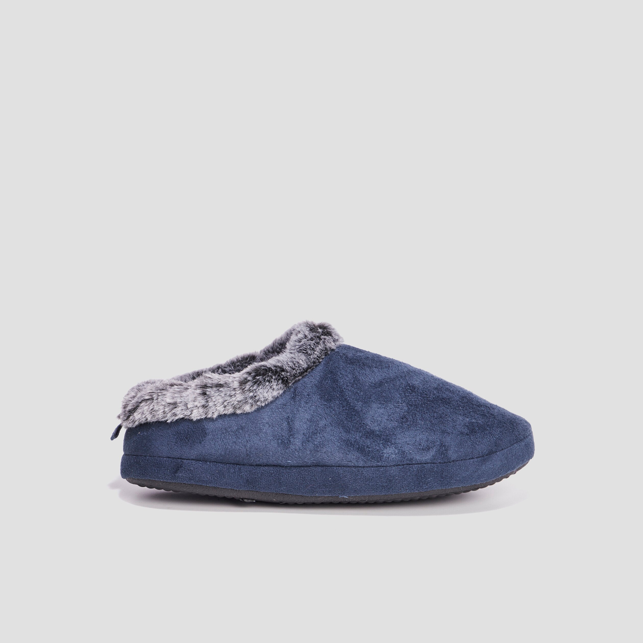 Chaussons emboîtant bleu homme | La Halle