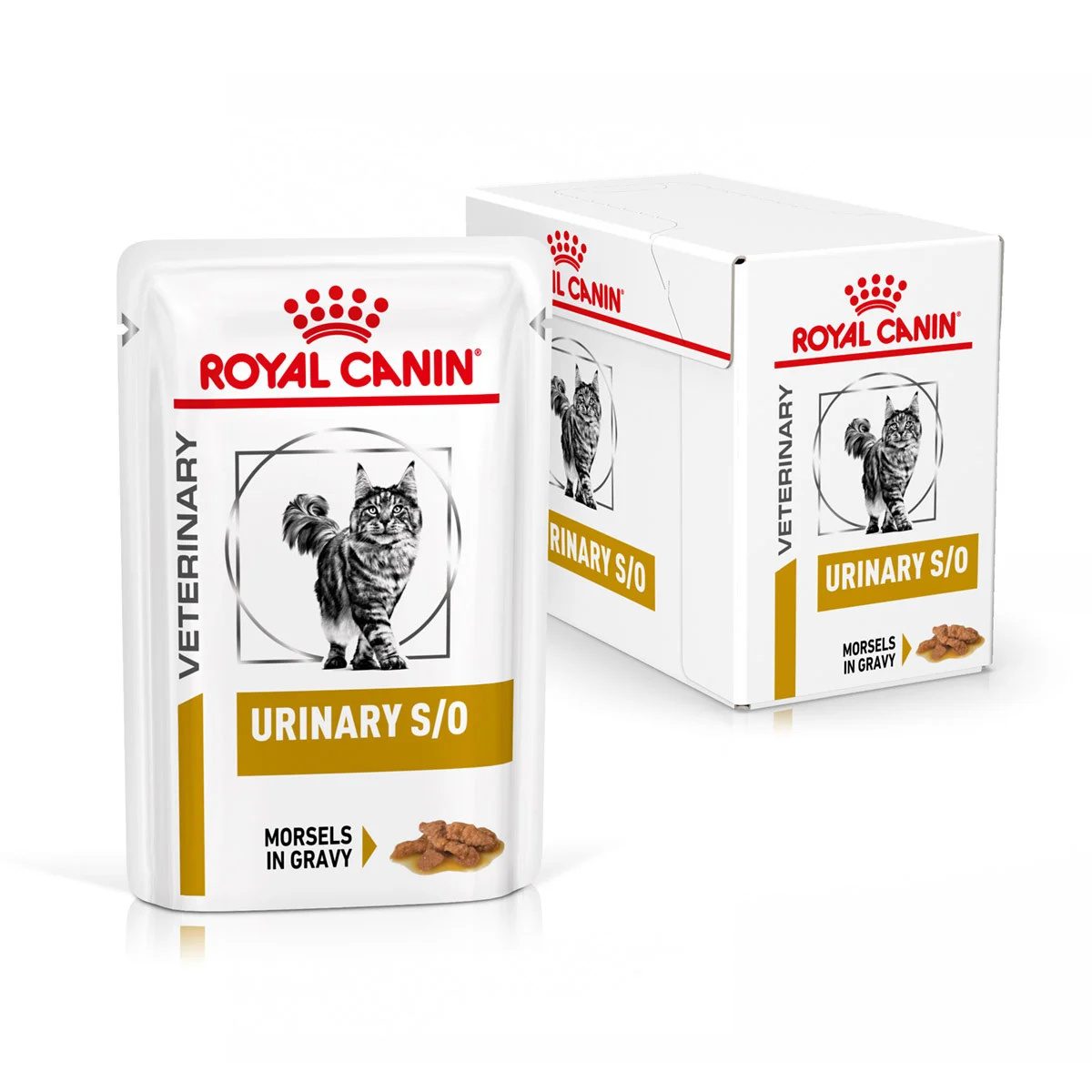 ROYAL CANIN Veterinary URINARY S/O Häppchen in Soße Nassfutter für Katzen