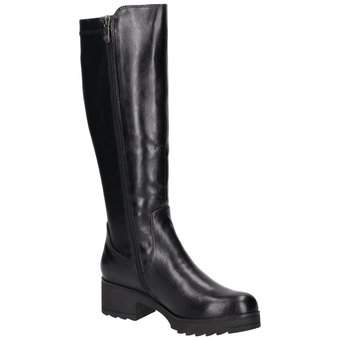 Marco Tozzi Langschaftstiefel in schwarz