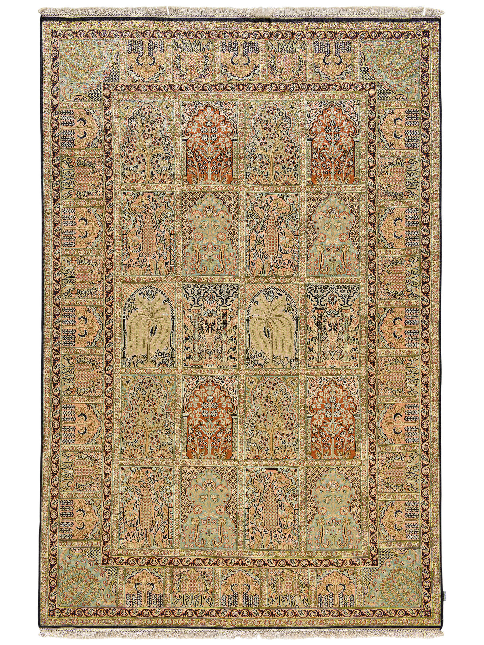 Kaschmir Seide 18/18 ca. 168 x 256 cm, Unikat / Einzelstück