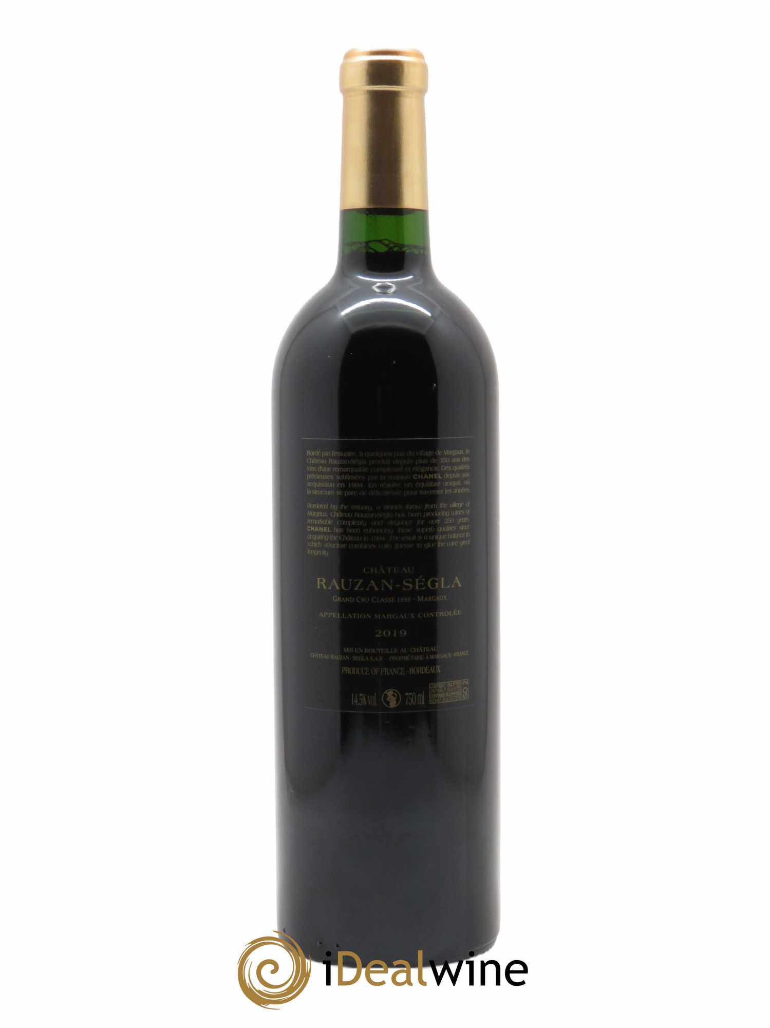 Château Rauzan Ségla (CBO à partir de 6 bts) 2019 - Lot de 1 Bouteille