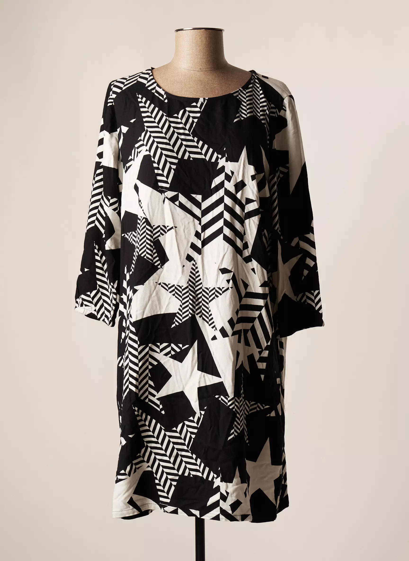 Street One Robes Mi Longues Femme couleur noir