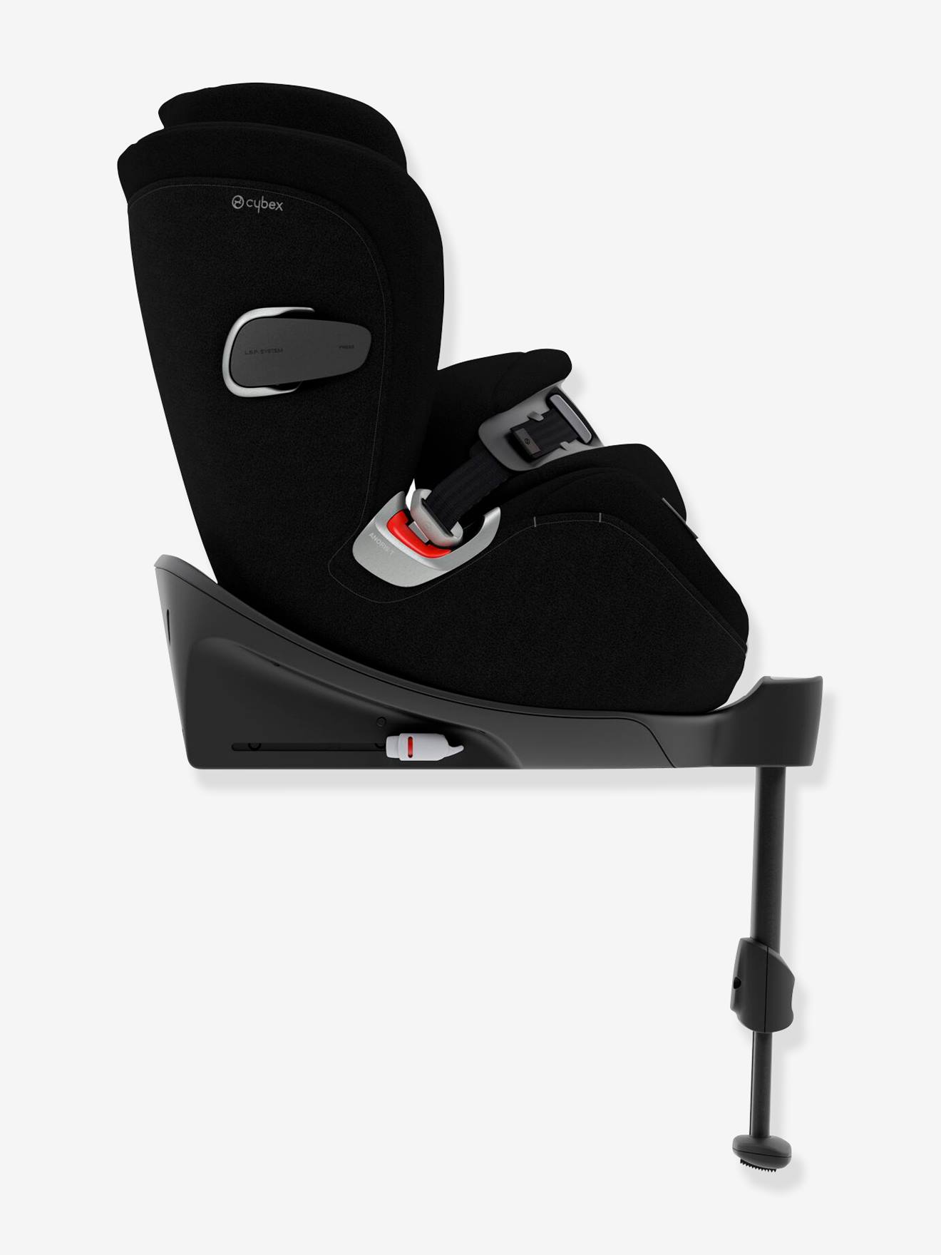Siège-auto airbag intégré CYBEX Platinum Anoris T i-Size, équivalence groupe 1/2 noir (deep black)