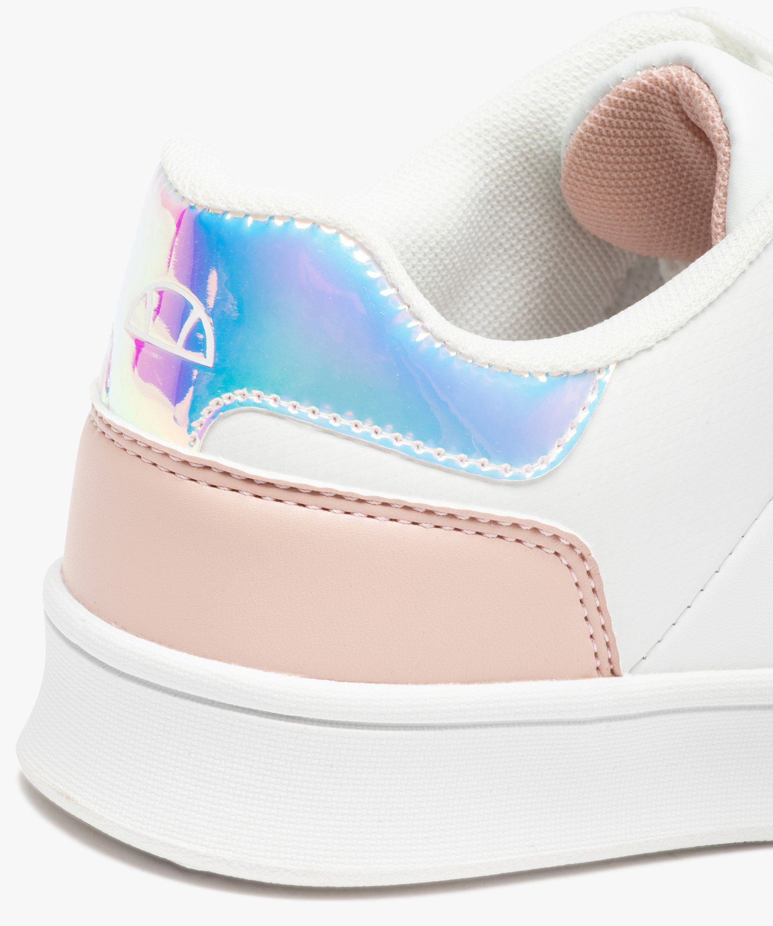 Baskets femme bicolores à lacets – Ellesse Eridan blanc | GEMO