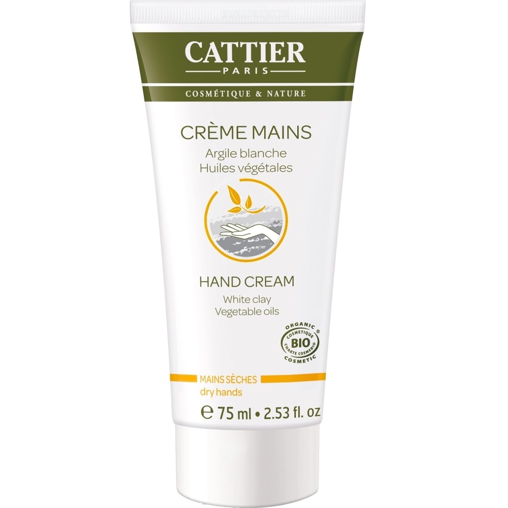 cattier Crème Mains Sèches - 75ml Soins mains