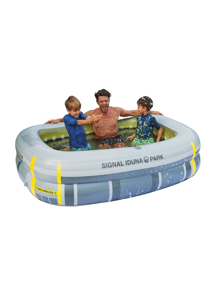 Happy People Family Pool - BVB Borussia Dortmund (200x150x50cm) in mehrfarbig günstig kaufen onesize