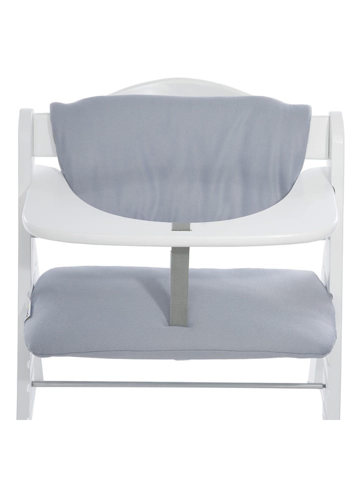 Hauck Hochstuhlauflage Deluxe - Stretch Grey in grau günstig kaufen onesize