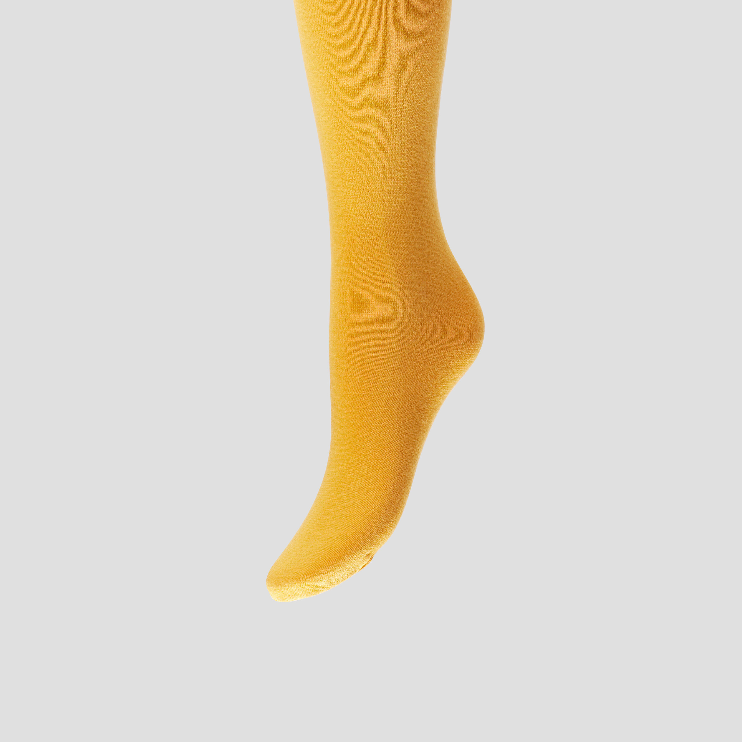 Collants jaune moutarde femme | La Halle